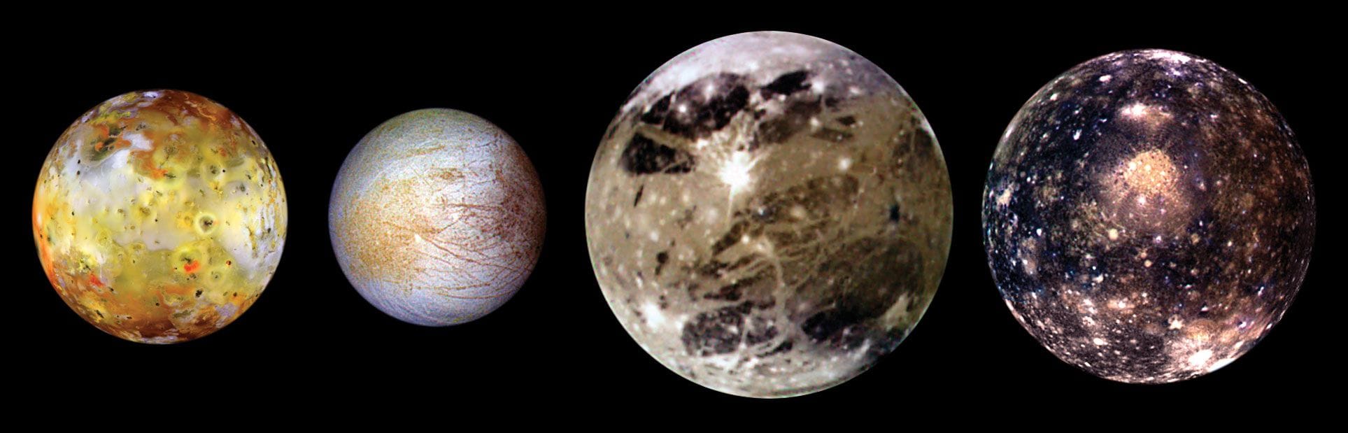 The Galilean Moons Personified