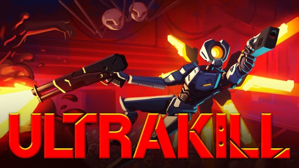 The cover art for ULTRAKILL.