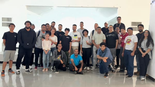 The group picture we took at the end of SD Otoño 2025.